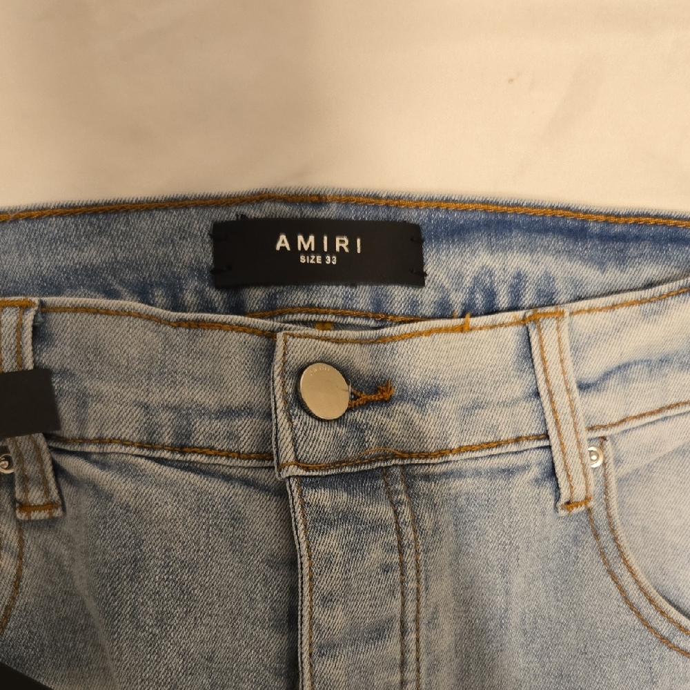 AMIRI Light Blue Slim Jeans